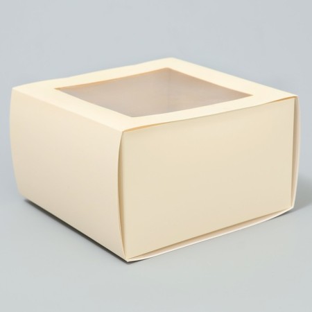 Gift-bending box folding, packaging, "ghee", 14 x 14 x 8 cm-5