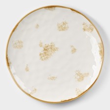 Porcelain shade of the Organic Gold, D = 27.5 cm, white color