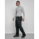 Semi-combinezone ski insulated male winter, size 48, dark green color