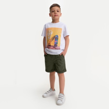Shorts for the boy KAFTAN, size 30 (98-104 cm), khaki color