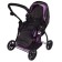 Stroller for dolls is universal, with a basket, metal