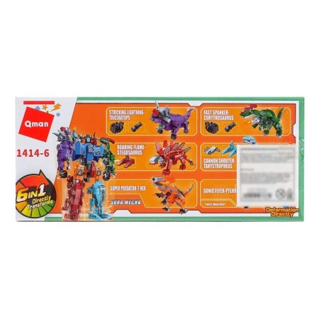 Designer robot "Dinobots", 6 species mix-7