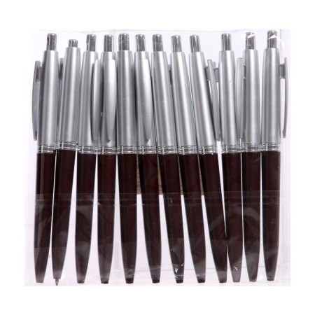 Automatic ballpoint handle, 0.5 mm, blue rod, brown case-3