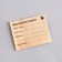 The addressee "My miracle" for investing a note of the capsule, 5.2 x 1.4 cm