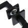 Separate handle Lockland 007 BL, black color