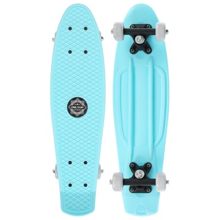 Penniboard Onlitop, 56x15 cm, PVC 50 mm wheels, plastic frame, blue color-1