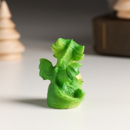 Souvenir Polystone "Forest Drafle with Gold" MIX 2.5x2.5x4 cm-4