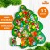 New Year's puzzle "New Year! Elegant Christmas tree "