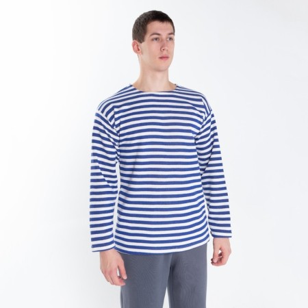 Male vest with combing, blue color, size 52-54-1