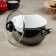 Metallic pan, 3.1 l, glass cover, induction