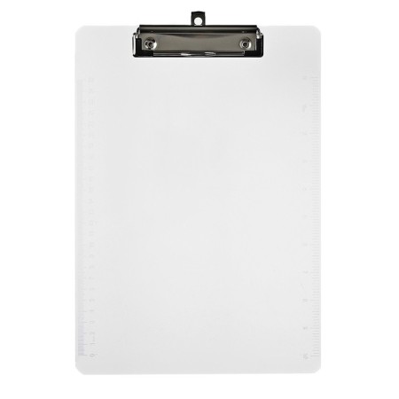 A4 -clamping tablet with a4 plastic format, tinted, with a ruler, mix-3