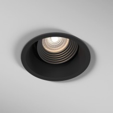 Builtrous lamp Elektrostandard, Punto, 93x93x46 mm, GU10, Black Color