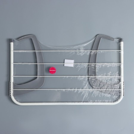Sushilka for linen hanging fraction, 50 × 30 cm, color gray color-3