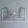 Sushilka for linen hanging fraction, 50 × 30 cm, color gray color