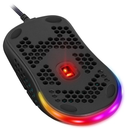 Mouse Defender Shepard GM-620L, wired, game, optical, backlight, 12800DPI, black-5