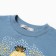 Pajamas for a boy, indigo color, height 134 cm