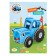 3D designer made of foam card, blue tractor, 2 sheets