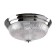 Ceiling Crystal Lux, Lluvia 0821/105, E14, 5x60 W, 17.5x46x46 cm, Chromium color