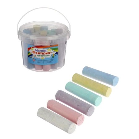 CHIL FROWERS for asphalt 21 pieces, 7 colors "Fantasy", cylinder, Jumbo, Calligrate TOP-2