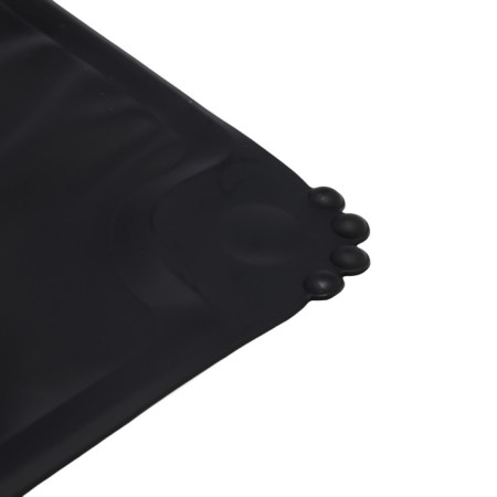 Silicone rug for a bowl, 47 x 30 cm, black-3