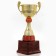 Cup 104, award figure, gold, plastic stand, 23.5 x 9.7 x 8.5 cm.