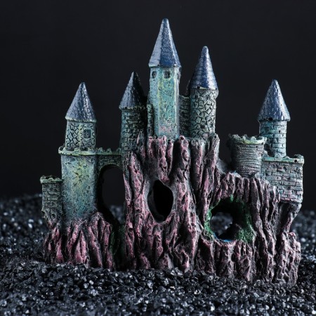 Decor for the Aquarium "Castle", 16 x 7 x 15.5 cm-3