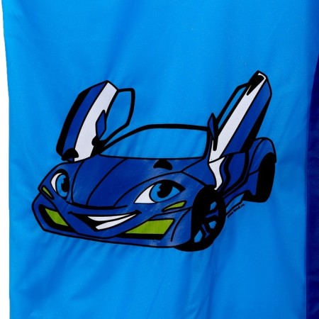 Children's raincoat "Machine", size L (120-130 cm)-2