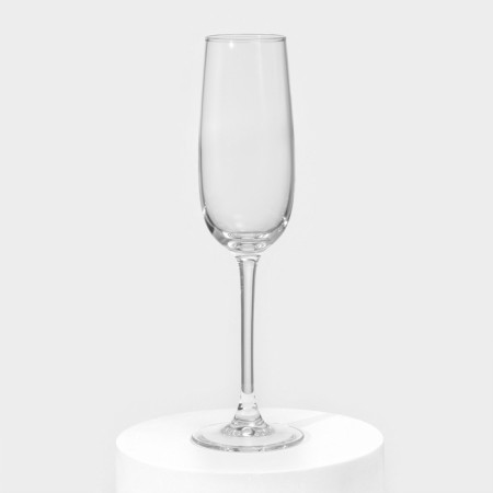 A set of glass glasses for champagne Allegress, 175 ml, 6 pcs-1