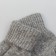 Women's mittens from Mongolian wool, gray color, size 17-19 (6.5-7.5)
