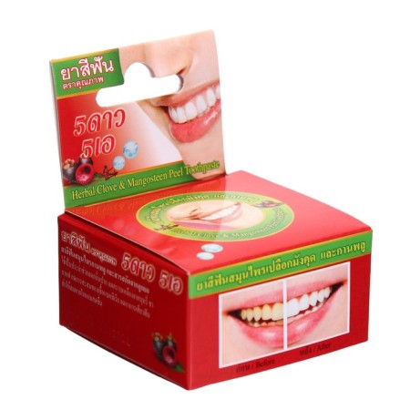 Toothpaste with mangoostin extract 5 Star Cosmetic Herbal, 25 g *2pcs-1