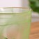 Flower pot with the pallet "Harmony", green 1 l