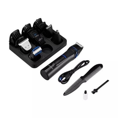 Kitfort Kitfort KT-3141-1, for nose/ears/beards, work from batteries, black and blue-8
