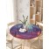 The tablecloth “The mysterious night”, round, oxford, elastic band, size 140x140 cm, diameter 105-120 cm
