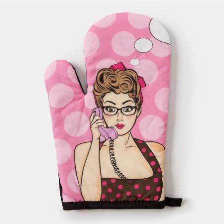 Mittens Ethel Love Life "polka dots" 26*16 cm, 100% p/e-1