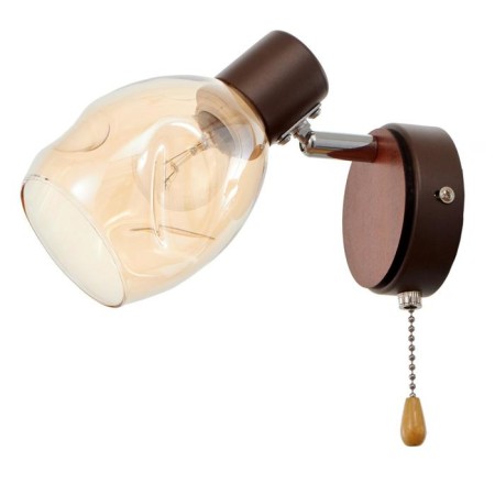 Bra with a switch 5938/1 E14 40W coffee-chrom 15x12x16 cm-2