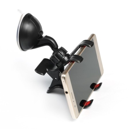 Cartage phone holder, with a double clothespin, 90 mm-3