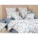 Bedding euro "Modena Denim", size 220x240 cm, 210x225 cm, 70x70 cm - 2 pcs, 50x70 cm - 2 pcs