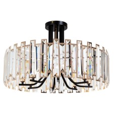Amber 43 cm chandelier, D 65 cm, 8x40W E14