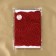 Lace elastic fabric, 180 mm × 2.7 ± 0.5 m, burgundy color