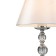 Luminaire desktop Indigo, 13011/1t Chrome. 1x60W, E27, 250x250x440 mm, white color