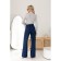 Female trousers, size 52, blue color 60582
