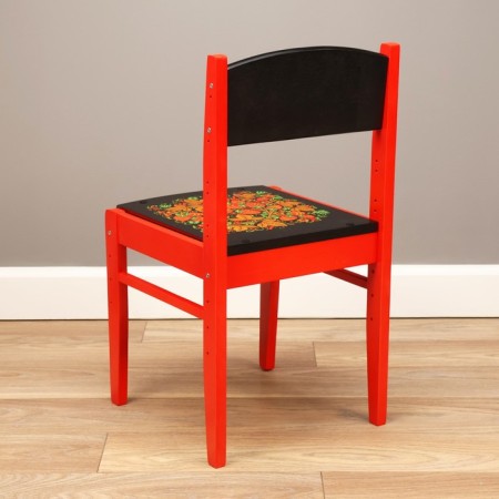 Children's chair "Baby" 1-3 p. K. type 2, with art painting, the highest category-2