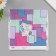 Scrapbooking paper "Bright geometry" density 180 grams set 10 pcs 15.5x17 cm