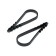 Dowel-Homut "Tundra", for a round cable, nylon, 19-25 mm, black, 100 pcs