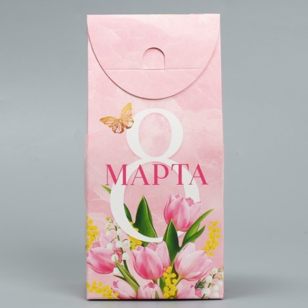 Confectionery box, packaging, “March 8”, 9 x 19 x 6 cm-2