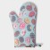 Mitten for hot shares "Donuts", silicone, 29.5 × 18 × 1 cm