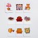 Board game for memory and attention "House upside down", 30 cards, 4+