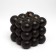 Figure candle "Babble" Big Cube, 5x5x5 cm, black velvet