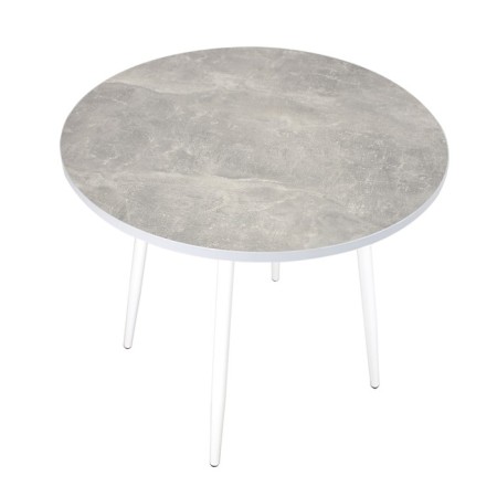 Dining Polini Home London, Concrete-White Color-3