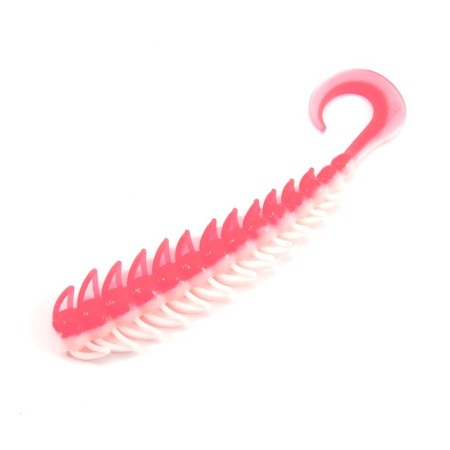 Twister Yaman Pro Ruff, 7.6 cm, color #27-Red White, packaging 10 pcs.